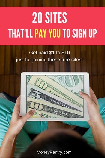 Get Paid to Sign up: 20 Best Sites That Pay You to Sign Up ...