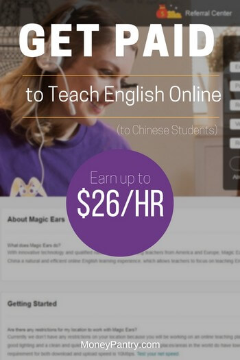 Magic Ears: Get Paid to Teach English Online to Chinese ...