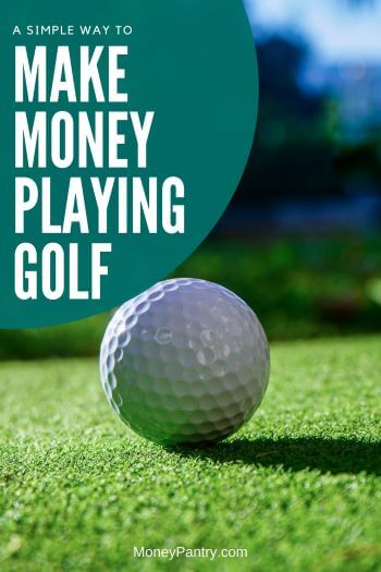 Here's how to make money playing golf...