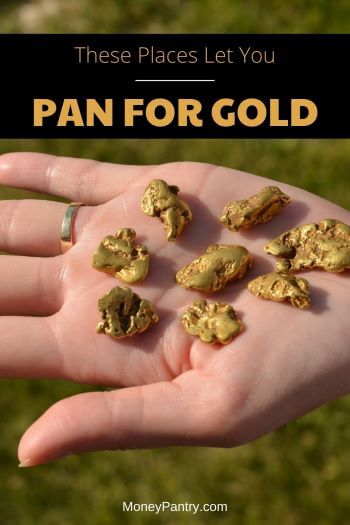 8 Best gold panning places in the U.S. where you can still prospect for gold...