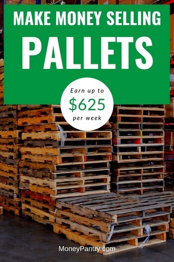 Here's how you can make money selling pallets that you can find for free in places like...