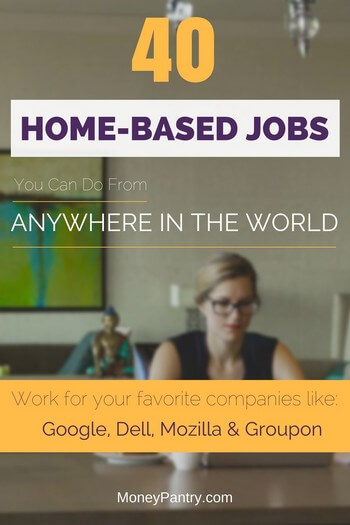 Wanna work from home? Here's your chance to work from anywhere in the world online for some of your favorite companies...