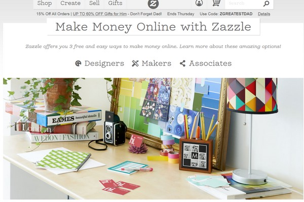 Learn how to make money on Zazzle