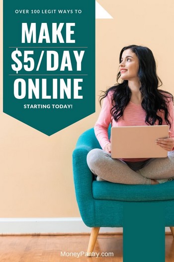 Here are the bet ways on how to earn 5 bucks everyday on the internet...