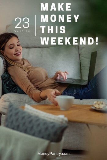 Here are legitimate ways to make extra money on the weekends...