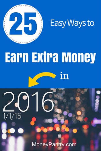 Easy ways to earn extra money 2016