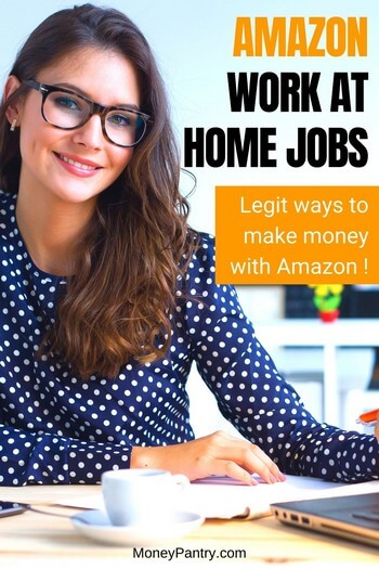 Legit and real work at home jobs from Amazon that you can apply for today and make money...