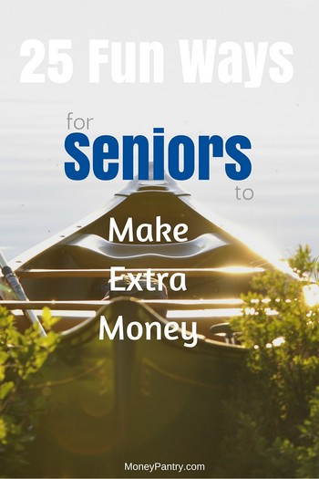 25 ways for seniors to make extra money