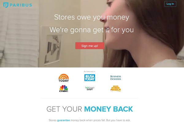Get money back automatically when price drops on stuff you buy online...
