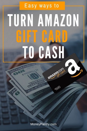 Easy ways to trade/sell your unwanted Amazon gift cards for cash...