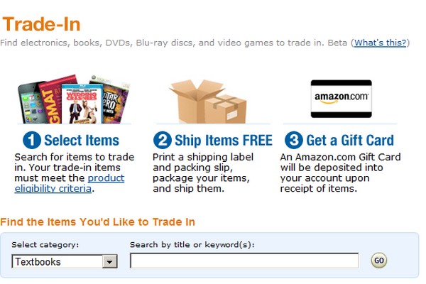 You can get free Amazon gift cards trading in your used stuff via Amazon Trade-In program