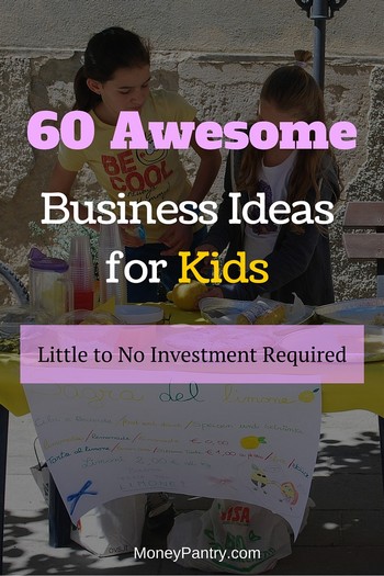 business ideas for kid entrepreneurs