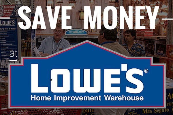 24 Ways to Save Money at Lowe's Home Improvement Store - MoneyPantry