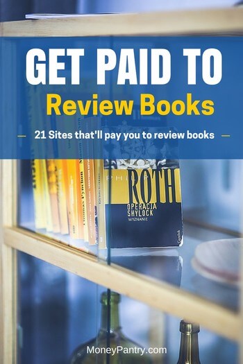 Not only you get free books, some of these sites actually pay you to review books in many genres!