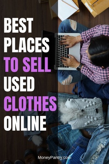 Here are the best places to sell used clothes online for cash (men, women and kids' fashion)...