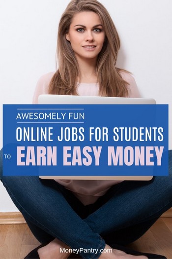 These online summer (or any season, really) jobs are perfect for students to make money from home and for free...
