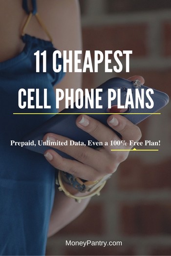 These cheapest phone plans will give you unlimited data, some even give you totally free plan.