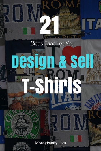 You can make good money designing and selling custom t-shirts on these sites...