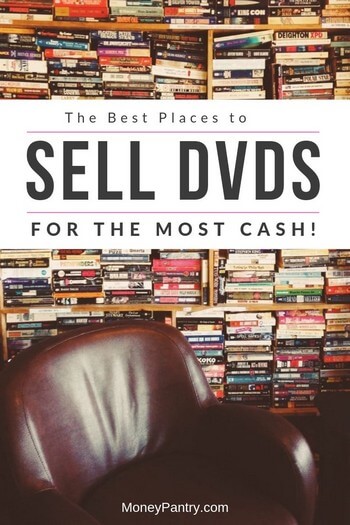 Here are the best sites, apps and places where you can sell your used and new DVDs for money online and in person...