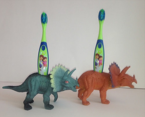 dinosaur-tooth-brush-holders