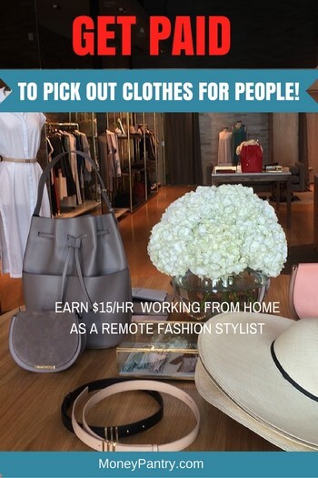 These companies will pay you ($15/hr) to work from home as an online fashion stylist.