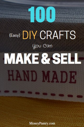 These are easy yet profitable DIY crafts anyone can make and sell for profit...