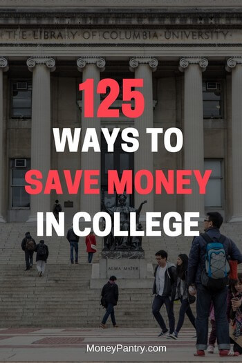 These money saving tips cover every college expense you can think of...