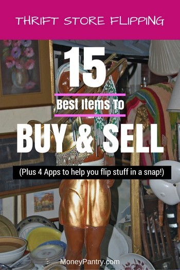 If you want to make money flipping thrift store stuff, you need to buy these things!
