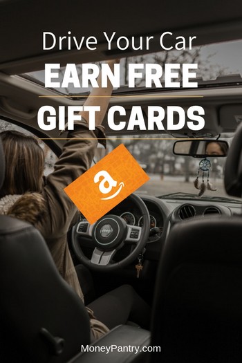 This app gives you free gift cards for driving your car!