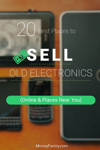 These are the best places online and near you to sell old and broken electronics for cash.