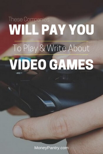 These legit companies will actually pay you to play and review your favorite video games...