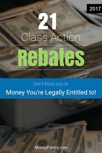 Are you getting the money you are legally entitled to from these 21 recent class action lawsuits?