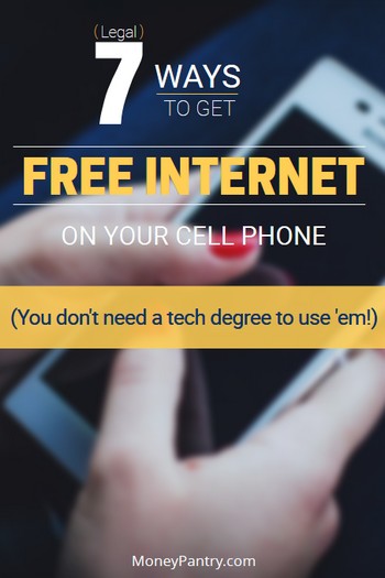 7 Ways To Get Free Internet On Your Android Or Iphone Cell Phone Legally Moneypantry