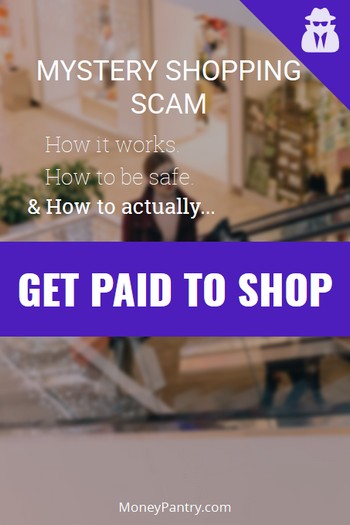 Here is how (check, wiring money with Western Union) mystery shopping scams work and how to find real companies that pay you to shop...