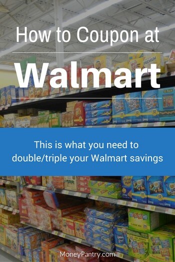 This is how you start couponing at Walmart to save even more money!