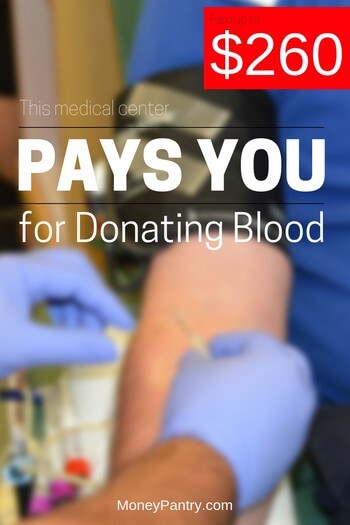 Wanna know where you can donate blood for money? This medical center has centers near you and is one of the highest paying places...