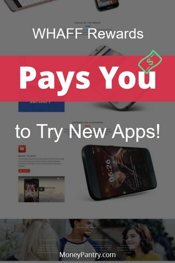 It is very easy and fund to earn free gift cards with Whaff Rewards app. All you do is install (& uninstall) free apps!