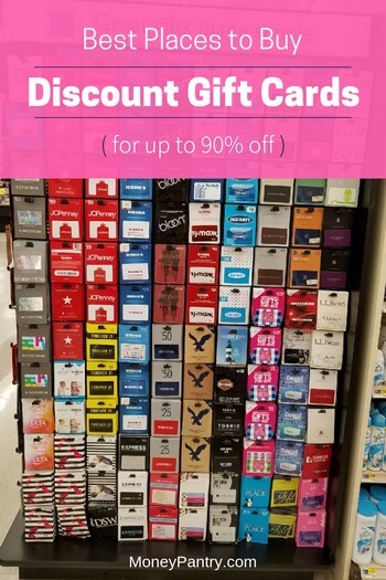 19 Best Places To Buy Discounted Gift Cards Up To 90 Off