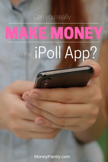 iPoll survey app is a great app for making extra money on the go by taking surveys, but here's the thing...