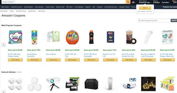 Amazon Coupons