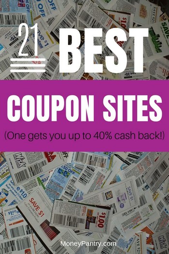 The 21 Best Coupon Sites In 2021 Save Up To 90 Moneypantry