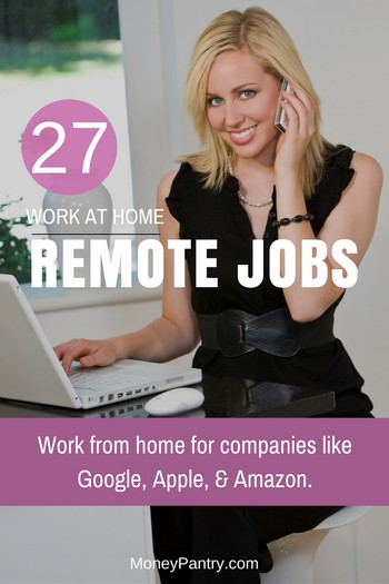 You can work remotely for these top companies (from home or the beach!)