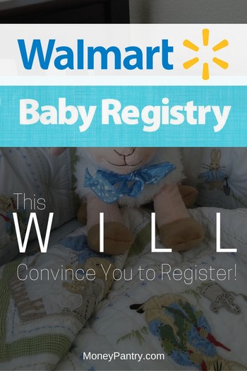 Here's why you might want to sign up for Walmart Baby Registry right away!