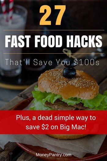 Here's how you really save money on fast food!