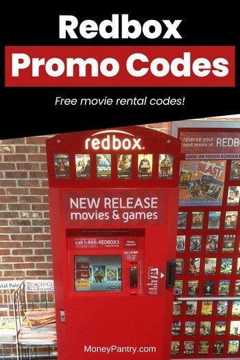 Use any of these current Redbox promo codes to get free movie rentals.