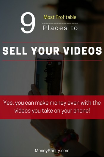 Start making money with your phone videos by selling them on these sites...