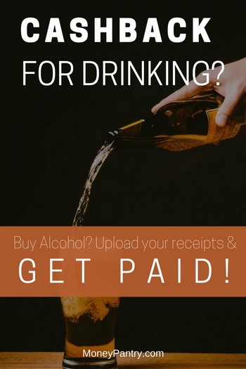 Here's how you can get cashback whenever you buy beer, wine or spirits...