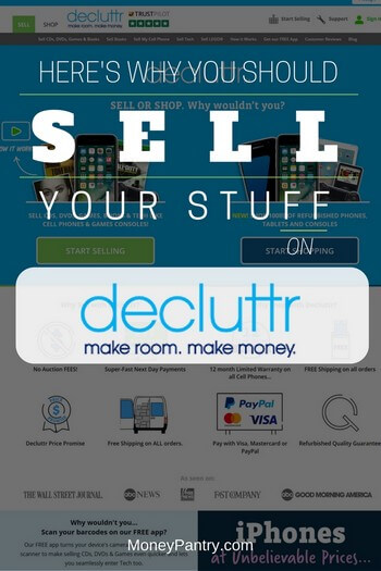 Considering selling some of your old/unused stuff? Consider Decluttr app, and here's why...