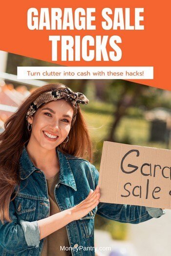 Here are the best garage sale tips and tricks to help you have a successful sale...
