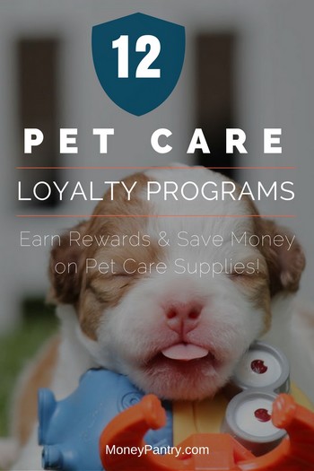 Use these pet store/brands reward programs to save money on food, toys and medication for your dog, cat, bird...